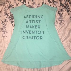 Girls athletic shirt.